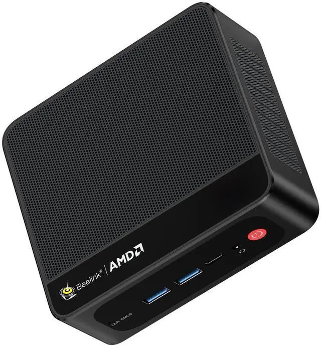 Main image of Beelink SER5 Mini PC, AMD Ryzen 7 5825U(Up to 4.5GHz) 8C/16T, Mini Desktop Computer 32GB DDR4 RAM 1TB NVMe SSD, Mini Gaming PC 4K@60Hz Output/BT5.2/WiFi 6 for Office/Gaming/Home