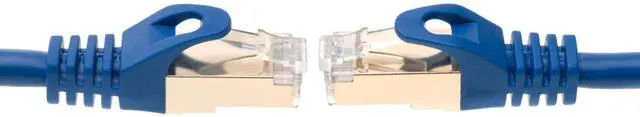 Alt view image 3 of 5 - Cables Direct Online 100FT S/FTP Cat7 Copper Network Ethernet Patch Cable, Internet Wire, Compatible with PC, Laptop, Modem, Router, TVs, Printer Cord, Consoles for Home and Office (100ft, Blue)