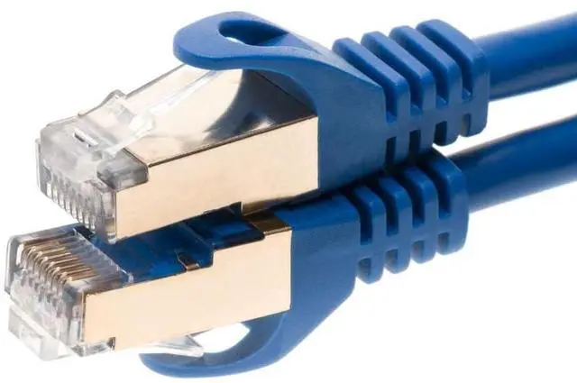 Alt view image 5 of 5 - Cables Direct Online 100FT S/FTP Cat7 Copper Network Ethernet Patch Cable, Internet Wire, Compatible with PC, Laptop, Modem, Router, TVs, Printer Cord, Consoles for Home and Office (100ft, Blue)