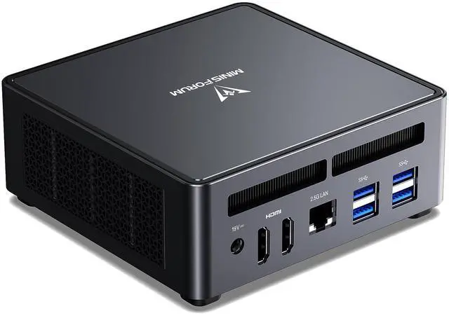 Main image of MINISFORUM Venus UM790 Pro Mini PC AMD Ryzen 9 7940HS Barebone with AMD Radeon 780M, 4X USB3.2, 2X USB4, 2xHDMI 2.1, 2X PCIe4.0, Wi-Fi 6E/BT5.3, RJ45 2.5 G(NO RAM/SSD/OS)