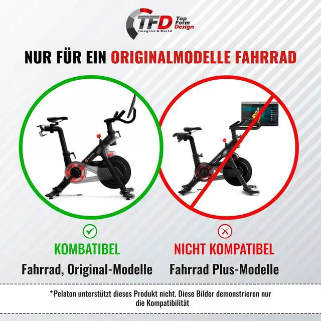 Alt view image 4 of 5 - TFD The TrayV2 | Improved V2 Tray for Peloton Bike (orginals) - Work & Ride with Your Phone, Laptop, Book or Tablet (Black) (Tray V2, Acrylic Clear)