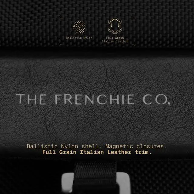 Alt view image 3 of 5 - The Frenchie Co. Work/Travel Speed Backpack, Expandable (23-30L) Laptop Backpack with Anti-Theft Magnetic Closure, Made of Ballistic Nylon