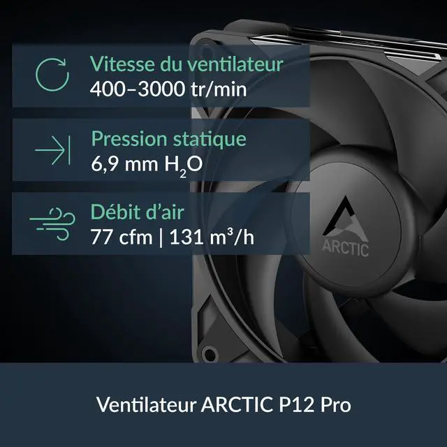 Alt view image 3 of 5 - ARCTIC Liquid Freezer III Pro 240-240 mm AIO CPU Cooler, Water Cooling, 38 mm Radiator, PWM Pump, VRM Fan, AMD AM5/AM4, Intel LGA1851/1700 Contact Frame - Black