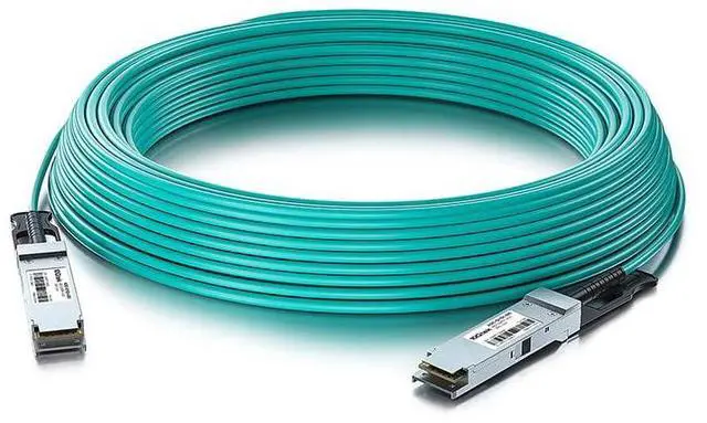 Main image of 10Gtek 56G QSFP Infiniband IB FDR, Active Optical Fiber Cable (AOC), Compatible for Mellanox MC220731V-010, 10-Meter