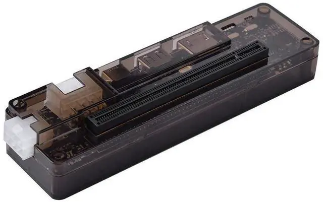 Alt view image 2 of 5 - Laptop External Independent Video Card Dock,for Mini PCIE,Expresscard,6Pin+ Interface Output,Without Power Supply