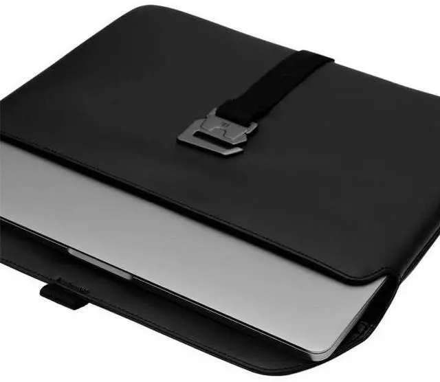 Alt view image 4 of 4 - Db Journey The Essential Laptop Sleeve - 13" Protective Nylon Laptop Case for Travel, Lightweight & Durable, Computer Carrying Bag, Compatible with MacBook Pro - Black Out