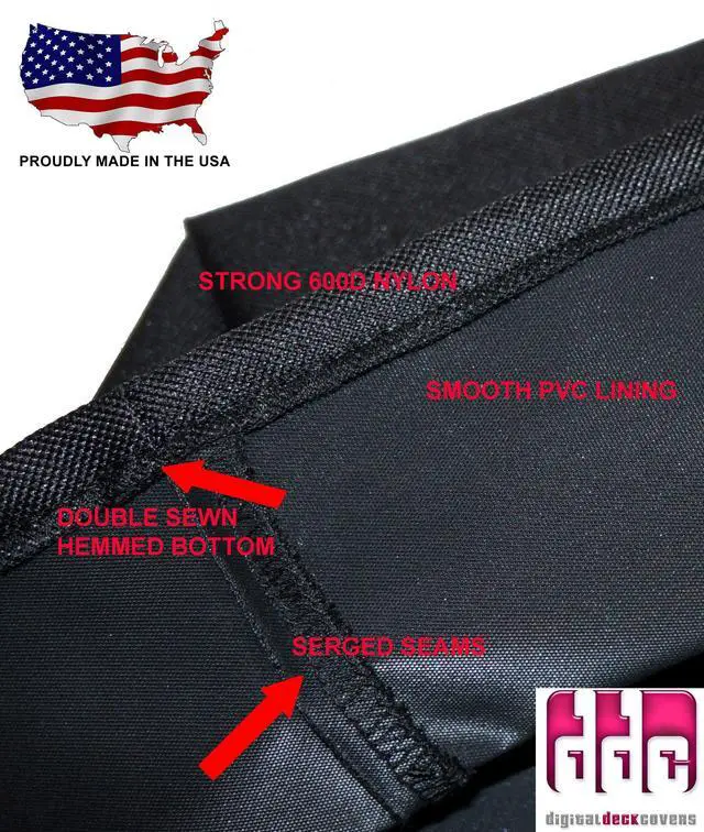 Alt view image 4 of 4 - Ableton Push 2 Controller Dust Cover Protector [Water Resistant, Antistatic, Black Premium Fabric] by DigitalDeckCovers