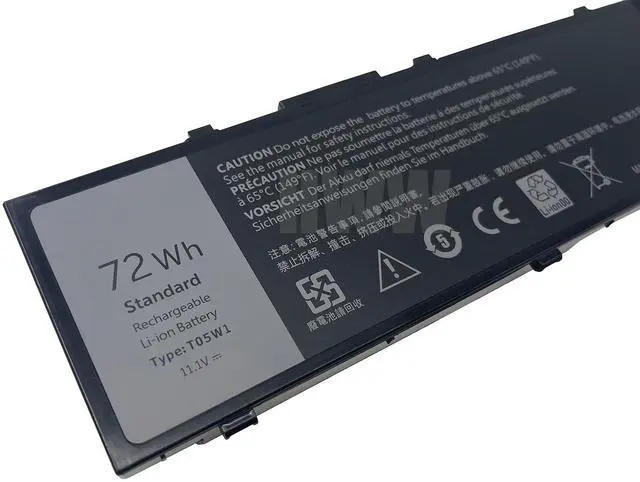 Alt view image 2 of 4 - K KYUER HWW New 11.1V 72Wh 6460mAh T05W1 Battery Compatible with Dell Precision 15 7510 7520 17 7710 7720 M7710 TO5W1 MFKVP 1G9VM M28DH 0FNY7 RDYCT TWCPG 1V0PP Series