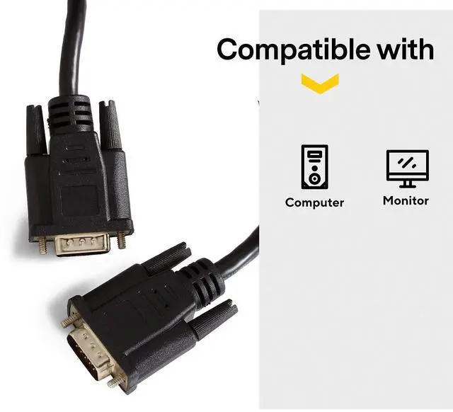 Alt view image 4 of 5 - NXT Technologies Staples 6' VGA/SVGA Cable, Black (NX29765)