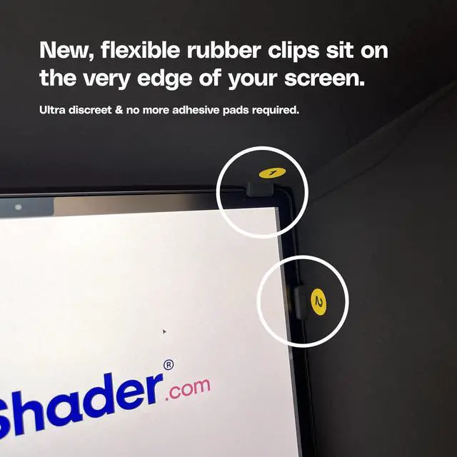 Alt view image 3 of 5 - Laptop Sun Shade for Working Outside, SunShader Pro 5 (Size: L) - Patent 10963010