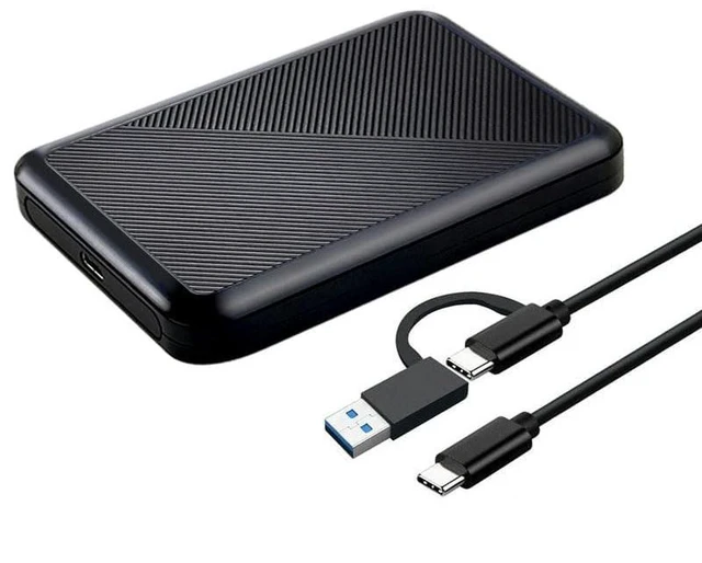 Alt view image 2 of 5 - Tianken 750GB Ultra Slim Portable External Hard Drive USB 3.1