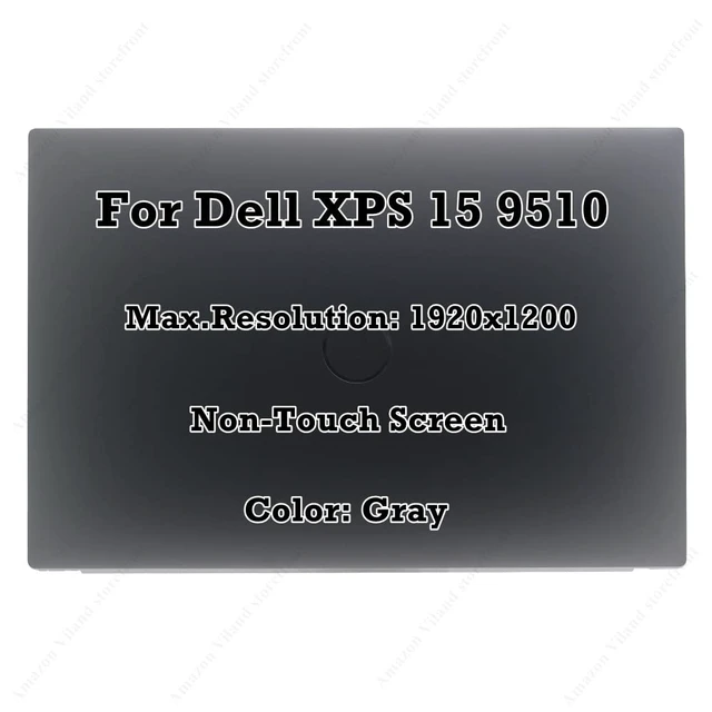 Alt view image 2 of 5 - Gray for Dell XPS 15 9500 9510 Precision 5550 5560 LCD Full Assembly