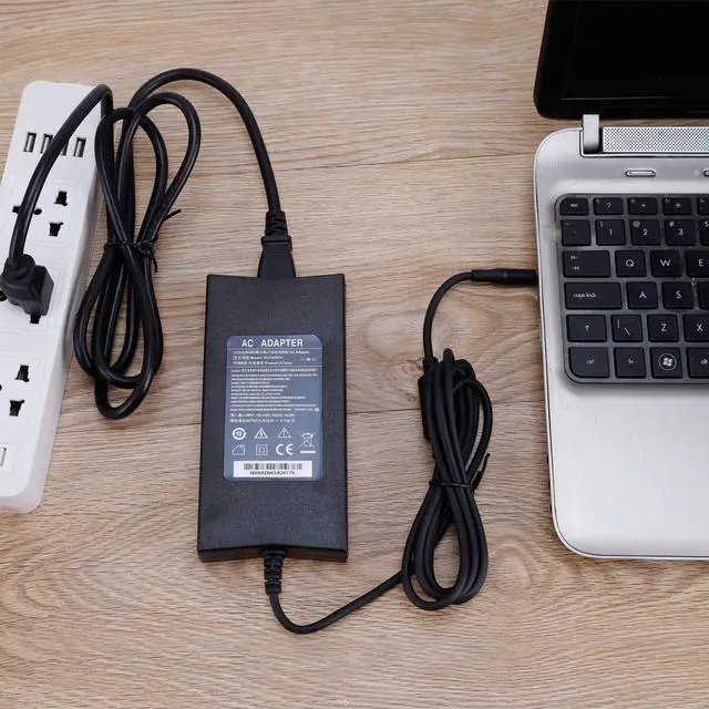 Alt view image 4 of 5 - 130W Tip 4.5mm AC Charger for Dell XPS 15 9530 9550 9560 / Precision M3800 M2800 5510 5520 RN7NW DA130PM13Z Inspiro 7347 7348 7459 DA130PM130 Laptop Adapter Power Supply Cord