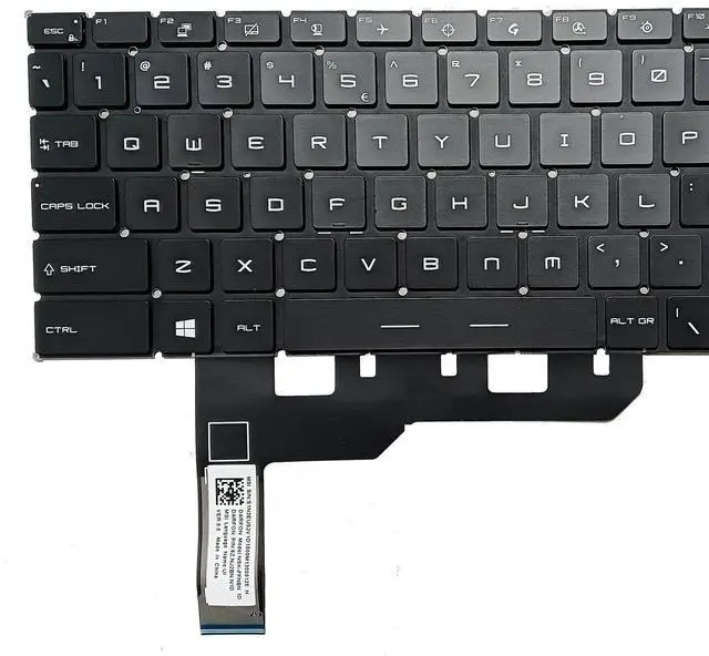 Alt view image 4 of 5 - SUNMALL RGB Backlit Replacement Keyboard Compatible with MSI GP66 Leopard 10UH 11UH 11UG 11UE GE66 11UG 11UE MS-1543 GS66 MS-16V1 MS-16V4 MS-1541 GF73 GL75 MS-17E7 Creator 15 A11UE