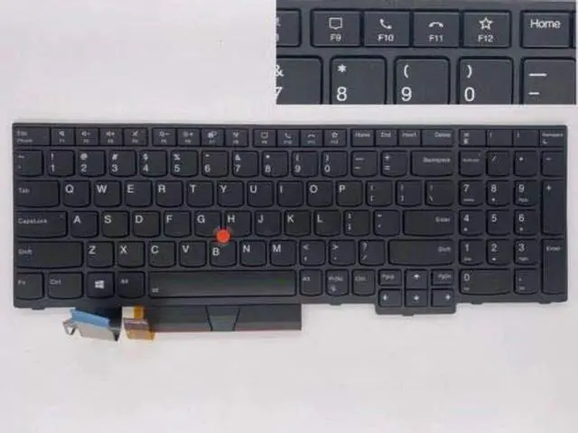 Alt view image 2 of 5 - GinTai US Keyboard with Backlit for Lenovo ThinkPad T14 (T14 Gen1) T15 (T15 Gen 2) P15S (Gen 1/2) 5N20V77927 5N20V78108 5N20V7890 5N20V77999 5N20V78907 20S1 20T4 20T5 20S7 20S6 20W7 20W6 20W5 20W