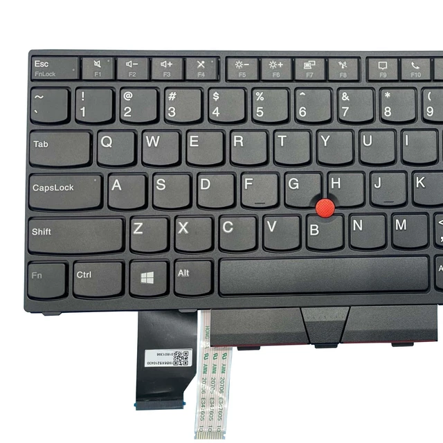 Alt view image 5 of 5 - USA for Lenovo ThinkPad L15 (Type 20U3, 20U4,20U7,20U8), L15 Gen 2 (Type 20X3 20X4) Series with Pointing Stick Without Backlight US Layout Laptop Keyboard