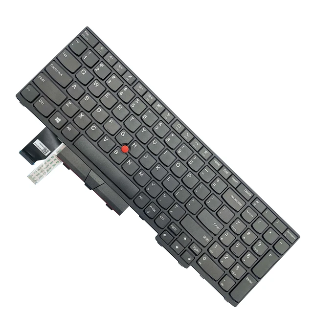 Alt view image 4 of 5 - USA for Lenovo ThinkPad L15 (Type 20U3, 20U4,20U7,20U8), L15 Gen 2 (Type 20X3 20X4) Series with Pointing Stick Without Backlight US Layout Laptop Keyboard