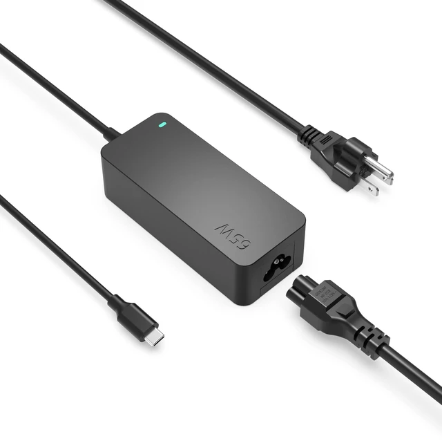 Main image of 65W USB C Charger Fit for Dell Pro 13 14 16 Plus PB14/16250 DB04/06250 DB14/16250 PC14250 PC16250/255 PB13250/255, Pro 13 14 Premium PA13/14250/14260 Rugged RA13/14250 Power Laptop Adapter Cord