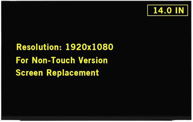 Main image of GBOLE 14.0" New Screen Replacement for Dell Latitude 5400 5401 5410 5420 Non-Touch LCD LED Display 30Pin FHD 1920x1080