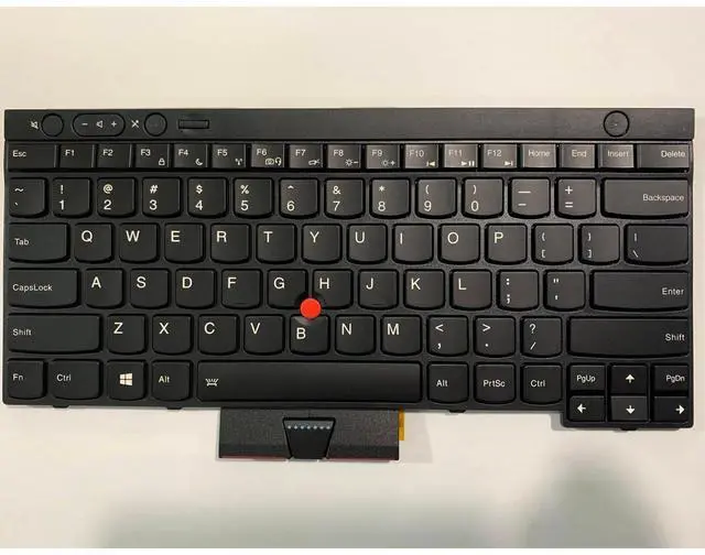 Alt view image 2 of 5 - Laptop New US Layout Keyboard for Lenovo ThinkPad T430 T430I T430S X230 X230T Keyboard T530 W530 L430 L530 04Y0490 04X1277 04X1315 with Pointer and Backlit