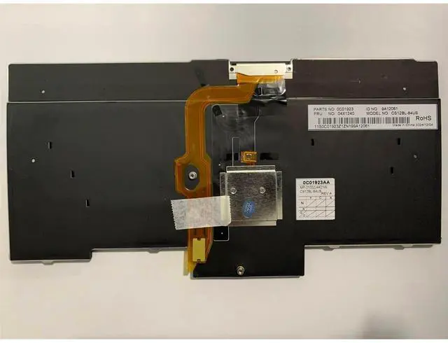 Alt view image 3 of 5 - Laptop New US Layout Keyboard for Lenovo ThinkPad T430 T430I T430S X230 X230T Keyboard T530 W530 L430 L530 04Y0490 04X1277 04X1315 with Pointer and Backlit