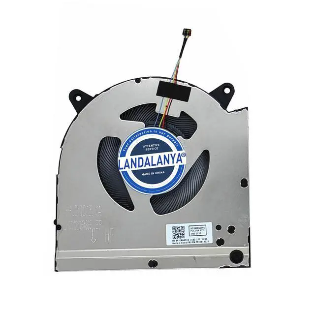 Alt view image 3 of 4 - LANDALANYA Replacement New CPU and GPU Cooling Fan for Lenovo Legion 2022 Y9000X R9000X IAH7 ARH7 S7 16IAH7 82TF 16ARHA7 82UG Series DFSCL12E164865 FPLD DFSCL12E064865 FPLC 5F10S14025 DC12V Fan