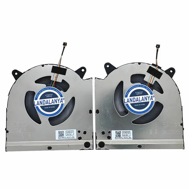 Alt view image 2 of 4 - LANDALANYA Replacement New CPU and GPU Cooling Fan for Lenovo Legion 2022 Y9000X R9000X IAH7 ARH7 S7 16IAH7 82TF 16ARHA7 82UG Series DFSCL12E164865 FPLD DFSCL12E064865 FPLC 5F10S14025 DC12V Fan