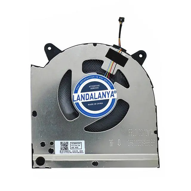 Alt view image 4 of 4 - LANDALANYA Replacement New CPU and GPU Cooling Fan for Lenovo Legion 2022 Y9000X R9000X IAH7 ARH7 S7 16IAH7 82TF 16ARHA7 82UG Series DFSCL12E164865 FPLD DFSCL12E064865 FPLC 5F10S14025 DC12V Fan