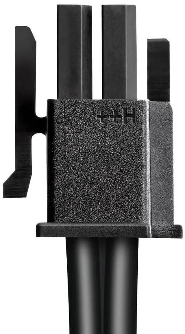 Alt view image 3 of 4 - CableMod RT-Series Pro ModFlex Sleeved 12V-2x6 12VHPWR StealthSense PCIe Cable for ASUS/Seasonic/Phanteks (Black + Red, 16-pin to Dual 8-pin, 60cm)