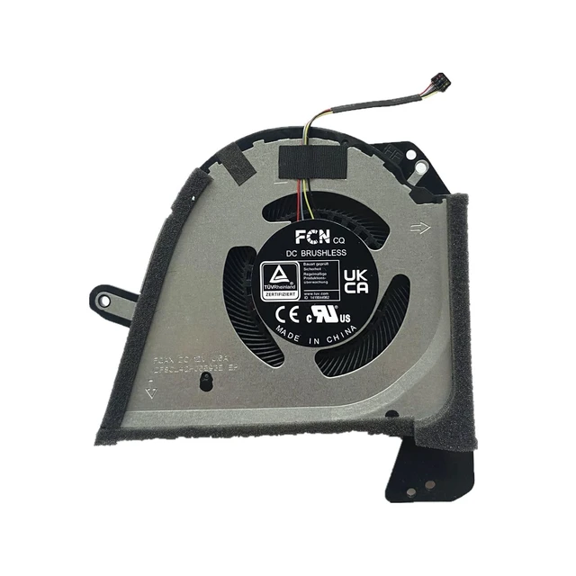 Alt view image 2 of 5 - Xrifinmi New Cooling Fan GPU CPU for Laptop Compatible with ASUS ROG Zephyrus G16 GU603VI GU603VU GU603VV GU603ZI GU603ZU GU603ZV 2023 Series FQAX FQAY DFSCL42P06593E 13NR08BL0T06011 13NR0BL0T07011