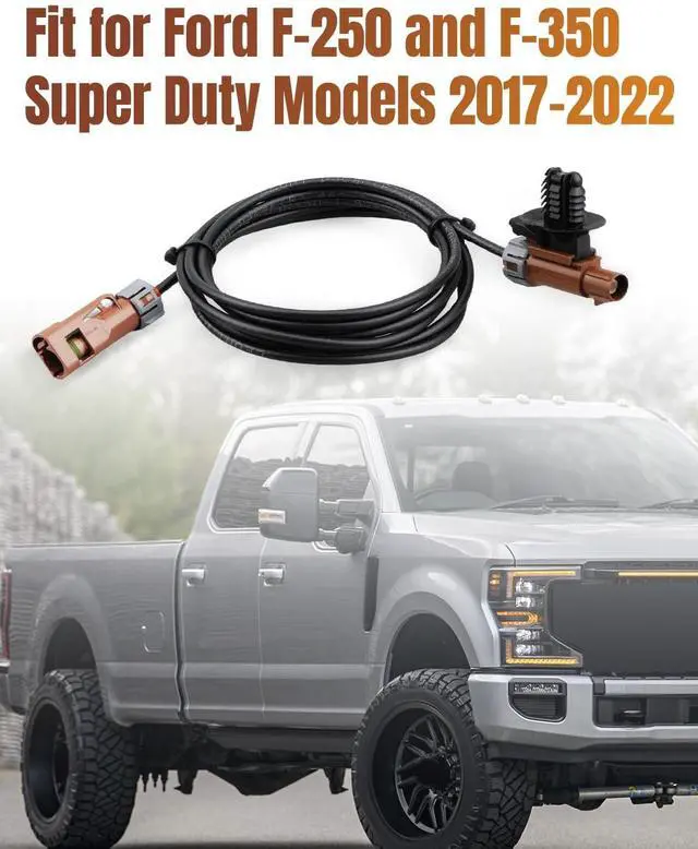 Alt view image 2 of 5 - HC3Z-14D202-M Reverse Camera Cable Harness Assembly Fit for Ford F-250 F-350 Super Duty 2017-2022, with Towing System