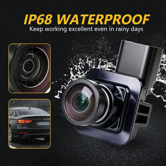 Alt view image 3 of 4 - Rear View Park Assist Backup Camera Replacement Compatible with Edge 2011-2015, MKX 2011-2013 Replaces# BT4Z-19G490-B