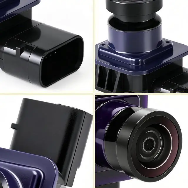Alt view image 2 of 4 - Rear View Park Assist Backup Camera Replacement Compatible with Edge 2011-2015, MKX 2011-2013 Replaces# BT4Z-19G490-B