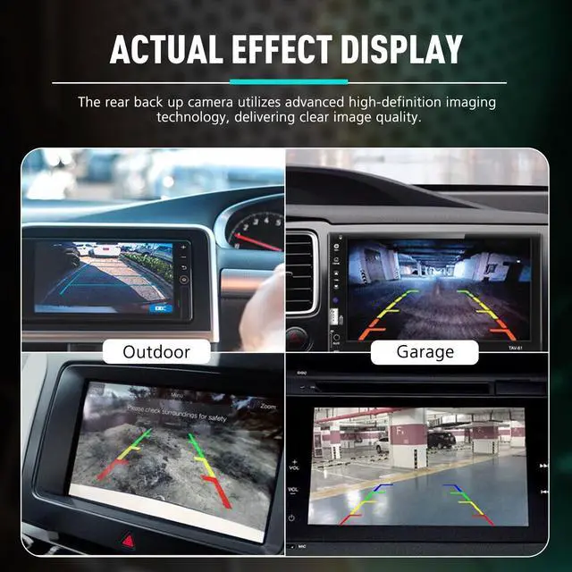 Alt view image 5 of 5 - GOMADEIT Vehicle Backup Cameras fits for Ford Fusion Rear View Camera 2013-2016 Replaces ES7T19G490AA DS7T19G490AA DS7Z19G490-A