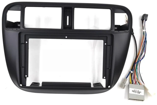 Main image of 9'' Car Radio Stereo Fascia Frame Panel Trim Bezel with Power Harness Cable for Honda Civic (EJ/EK/EM) 1995-2001 Mounting Kit LHD