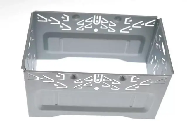 Alt view image 2 of 5 - Yitoking NC Universal Double Din Cage with Frame, Installation Dash Kit Mounting Metal Fit Cage