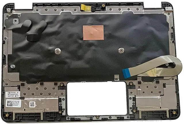 Main image of Lyinsen Replacement for Dell Latitude 11 3120 Laptop Upper Case Palmrest Keyboard Assembly Part 11.6" 0R1976 R1976 Top Cover Black