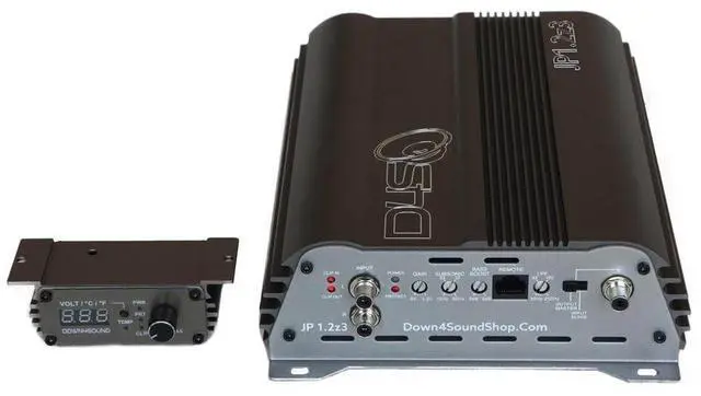Alt view image 3 of 4 - DOWN4SOUND JP1.2Z3 Gray ^^ 1200W RMS - 4 2 1 Any-OHM Amplifier