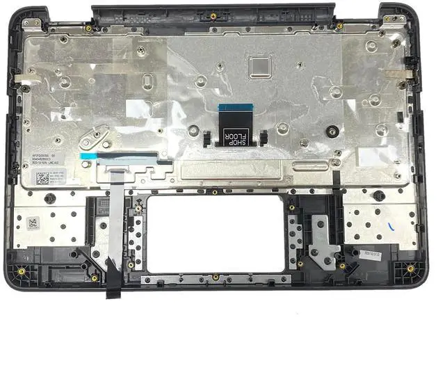 Main image of Lyinsen Replacement for Dell Chromebook 11 3100 2-in-1 Laptop Upper Case Palmrest Keyboard Assembly Part 11.6" 034Y6Y 34Y6Y AP2FD000300 Top Cover Black