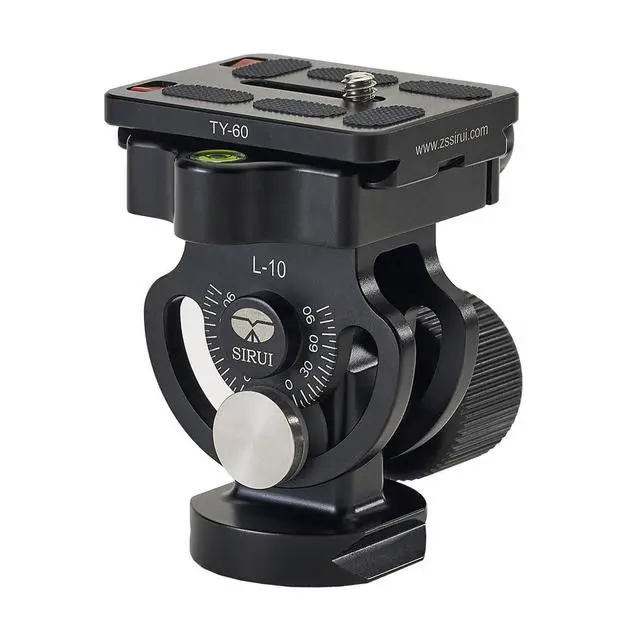 Alt view image 5 of 5 - Sirui Aluminium Tilt Head L-10 for Monopods including Quick Release Plate