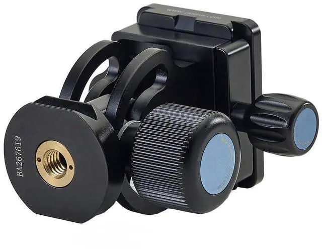 Alt view image 2 of 5 - Sirui Aluminium Tilt Head L-10 for Monopods including Quick Release Plate