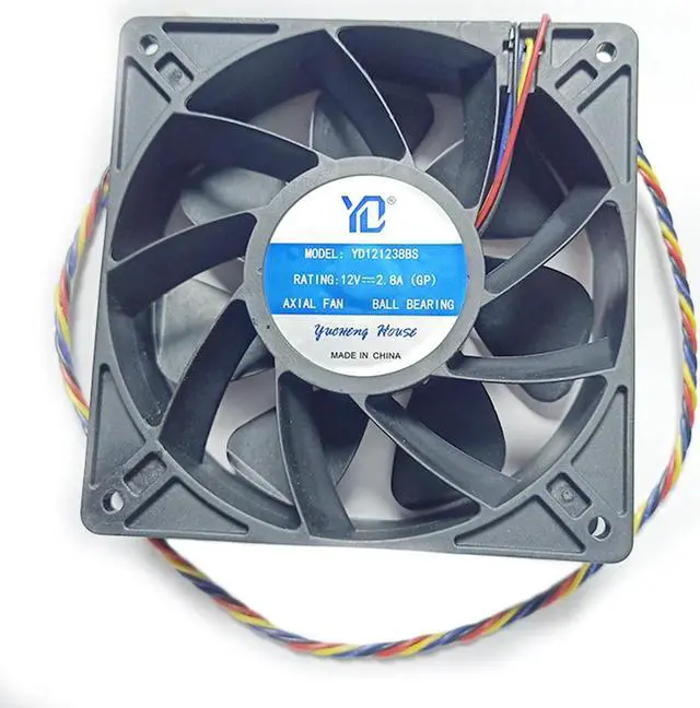Main image of 120x120x38mm PWM cooling fan s9 s17 s11 L3 s15 s9j axial fan 120mm 12V fan