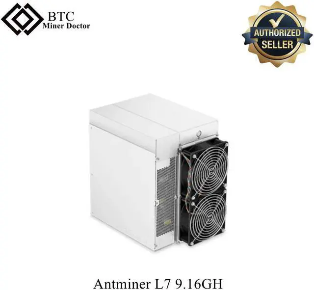 Main image of Antminer L7 9500mh Scrypt Algorithm Asicr L7 9.05 gh L7 Dogecoin/LTC Mining Master Refurbish