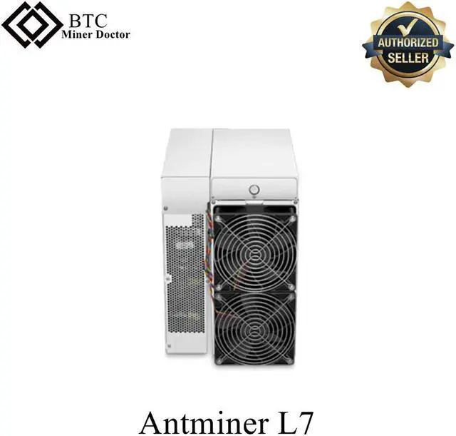 Alt view image 5 of 5 - New Antminer L7 miner asic 9300MH/s LTC miner Asic better than L5 L3+ L3++ Innosilicon s19 s17 t17 miner