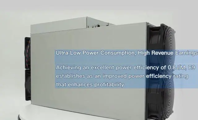 Alt view image 4 of 7 - New Arrived Antminer E9 2.1gh Ethash Algorithm 2100Mh/S 2300W ETH/ETC Miner Master With Power Supply Included