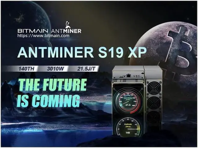 Main image of New Arrived Miner Bitmain Antminer S19 XP 140th/S Bitcoin BTC Mining Machine
