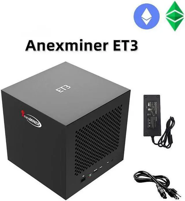 Main image of Anexminer ET3 Miner 300MH/S±5% 240W±5% 6GB ETHW ETC Miner suit For Home Mine