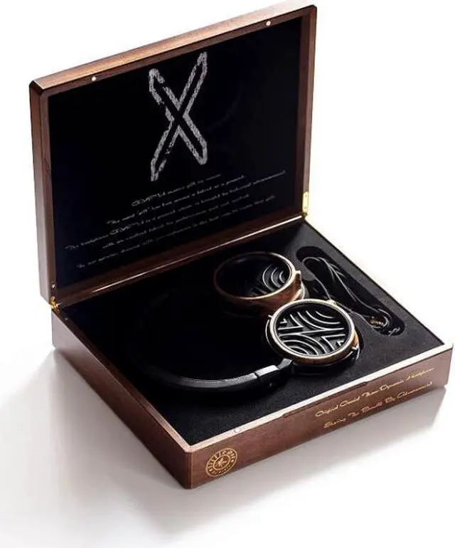 Alt view image 3 of 6 - Little Dot GYFU HiFi Triple Driver Headphone with 50mm Large Nanocomposite Diaphragm+8mm High Frequency Driver, Wooden Shell, Dual Modes for Musicians Audiophile (3.5mm)