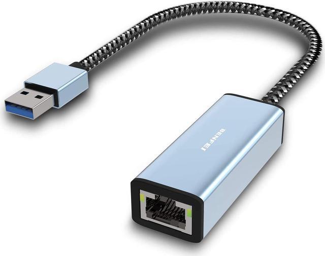 BENFEI Adaptateur USB 3.0 vers Ethernet, USB vers RJ45 10/100/1000