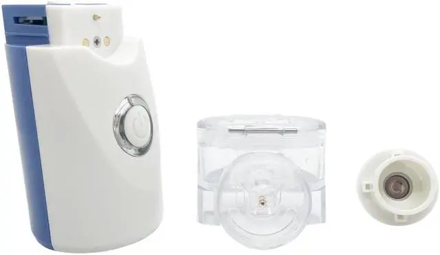 Alt view image 8 of 9 - Mesh Atomizer Inalador Nebulizador Health Care Mini Handheld Inhale Portable Nebulizer For Baby Adult Rechargeable UN207